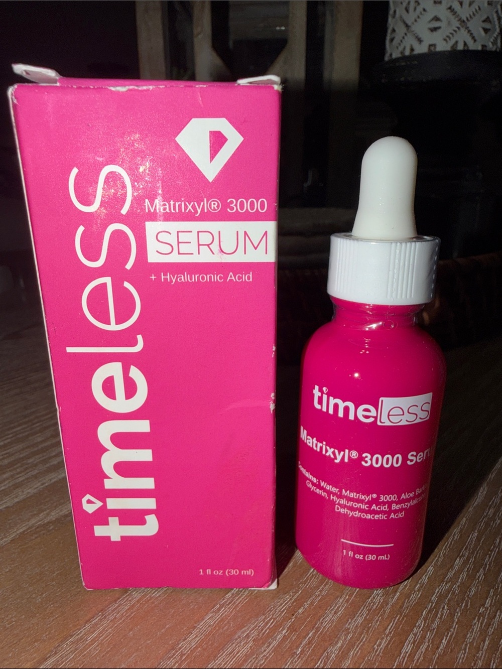 Timeless Matrixyl 3000 + Hyaluronic Acid Serum 1 oz.